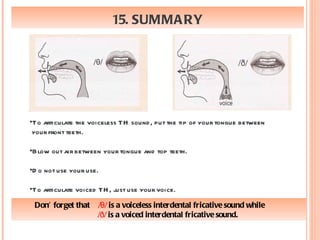 Teaching of TH sounds in English by Ali karakas | PPT