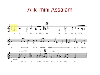 Aliki mini Assalam 