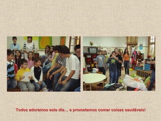 Todos adoramos este dia… e prometemos comer coisas saudáveis! 