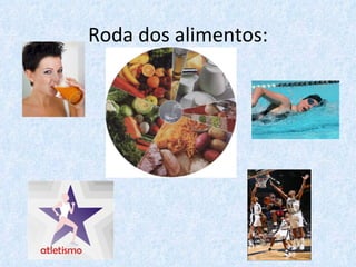 Roda dos alimentos: 
