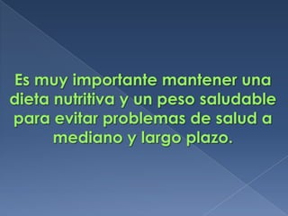 Alimentación balanceada