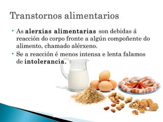  Conxunto de substancias
que inxerimos como
alimento ao longo do día.
 Debe ser completa,
variada e equilibrada.
 Na pirámide
representanse os
diferentes grupos de
alimentos e a importancia
na nosa alimentación.
 