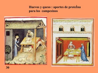 Huevos y queso : aportes de proteína para los  campesinos 30 