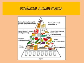 PIRÁMIDE ALIMENTARIA 