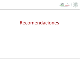 Recomendaciones

 