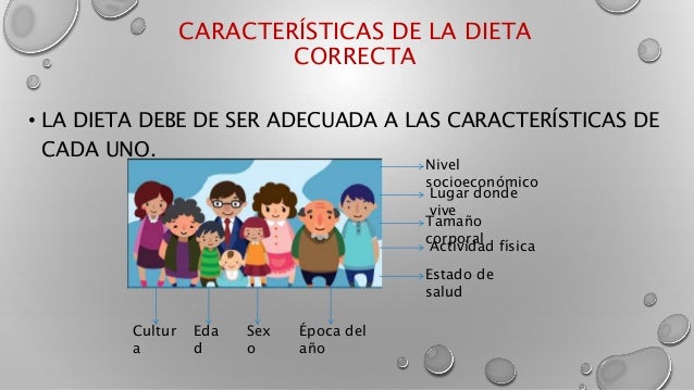 Alimentacion correcta Alimentacion correcta