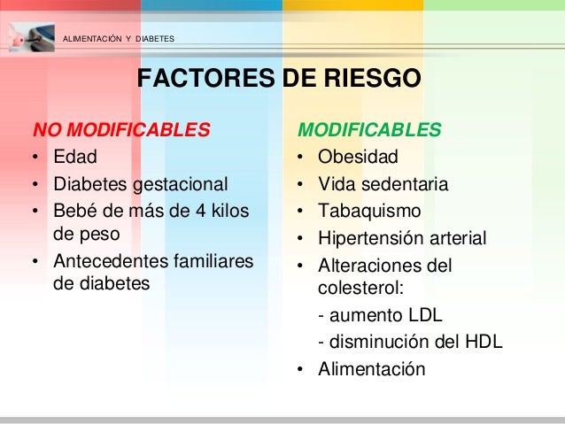Alimentacion y diabetes Alimentacion y diabetes