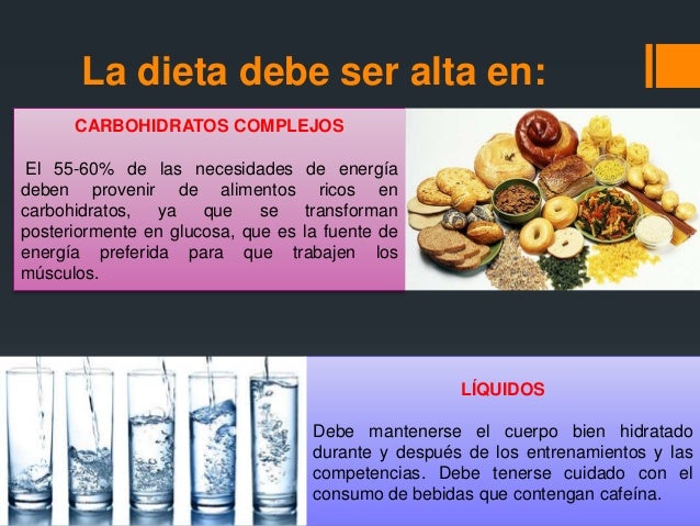 Alimentacion y dieta para deportistas Alimentacion y dieta para deportistas