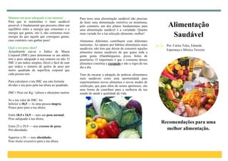AlimentaçãO SaudáVel