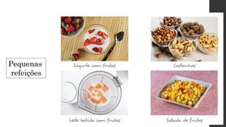 Pequenas
refeições
 