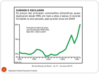 Revista Retrato do Brasil – ed. 55 – fevereiro/20122
15
     Deputado Federal Nazareno Fonteles
 