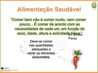 Alimentação Saudável



                Dr. Emílio
                Peres
 