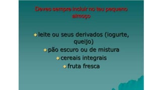 Alimentação saudavel