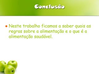 Alimentação Saudável para AdolescentesA alimentação nos adolescentes deve sustentar o crescimento, promover a saúde e ser agradável. Durante a adolescência, existem várias alterações de natureza fisiológica e hormonal que afectam as necessidades nutricionais, tal como um crescimento rápido e ganhos de massa muscular e óssea.