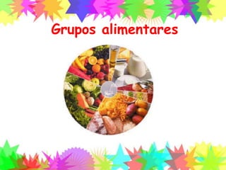 Grupos alimentares
 
