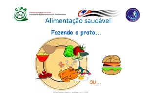 Alimentação saudável
 