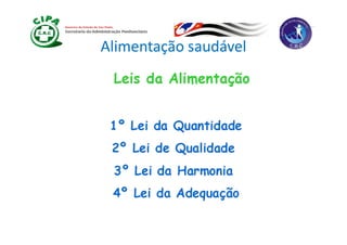 Alimentação saudável
 