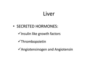 StomachSOMATOSTATINFrom D cells