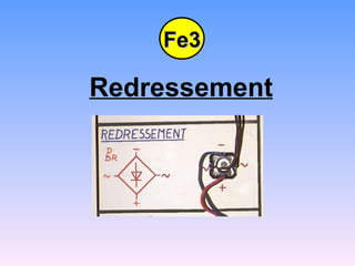 Fe3

Redressement
 