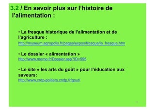 courts circuits : l'Alimentation Responsable (Partie 3)