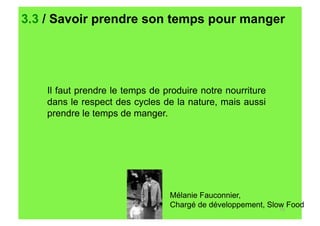 courts circuits : l'Alimentation Responsable (Partie 3)