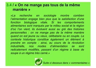 courts circuits : l'Alimentation Responsable (Partie 3)