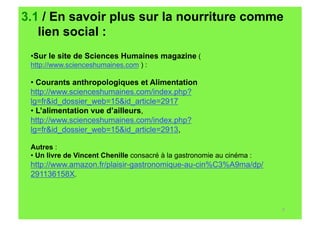 courts circuits : l'Alimentation Responsable (Partie 3)