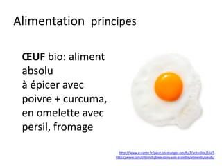 dangers
Nous souffrons de trop
pleins dans notre
alimentation.
Trop plein de sucre, de
graisses, de caféine,
de viande, de stress,
des drogues sans
plaisir.
 