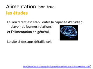 Super bon
Chocolat noir : magnésium – bonne
humeur
 