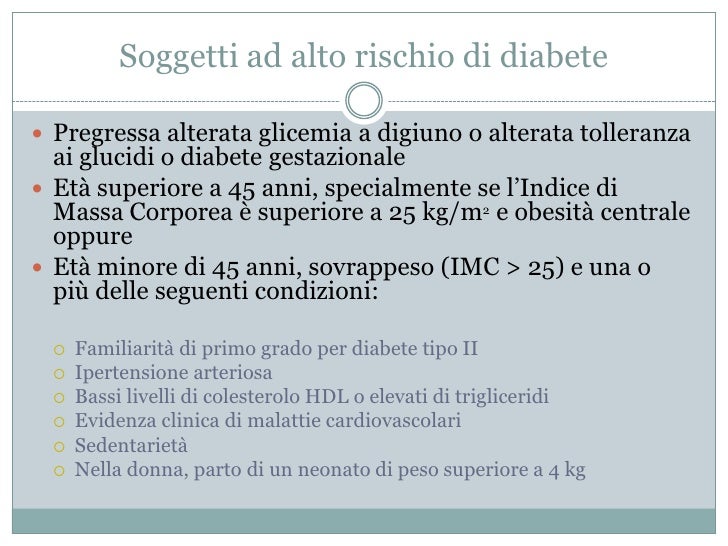Alimentazione E Diabete 1a Parte
