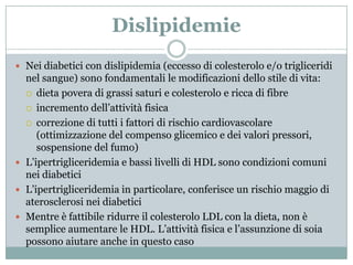 Alimentazione e diabete 2a parte | PPTX