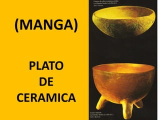 (MANGA)PLATODE CERAMICA