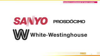 Experiência no posicionamento de marcas e produtos
 