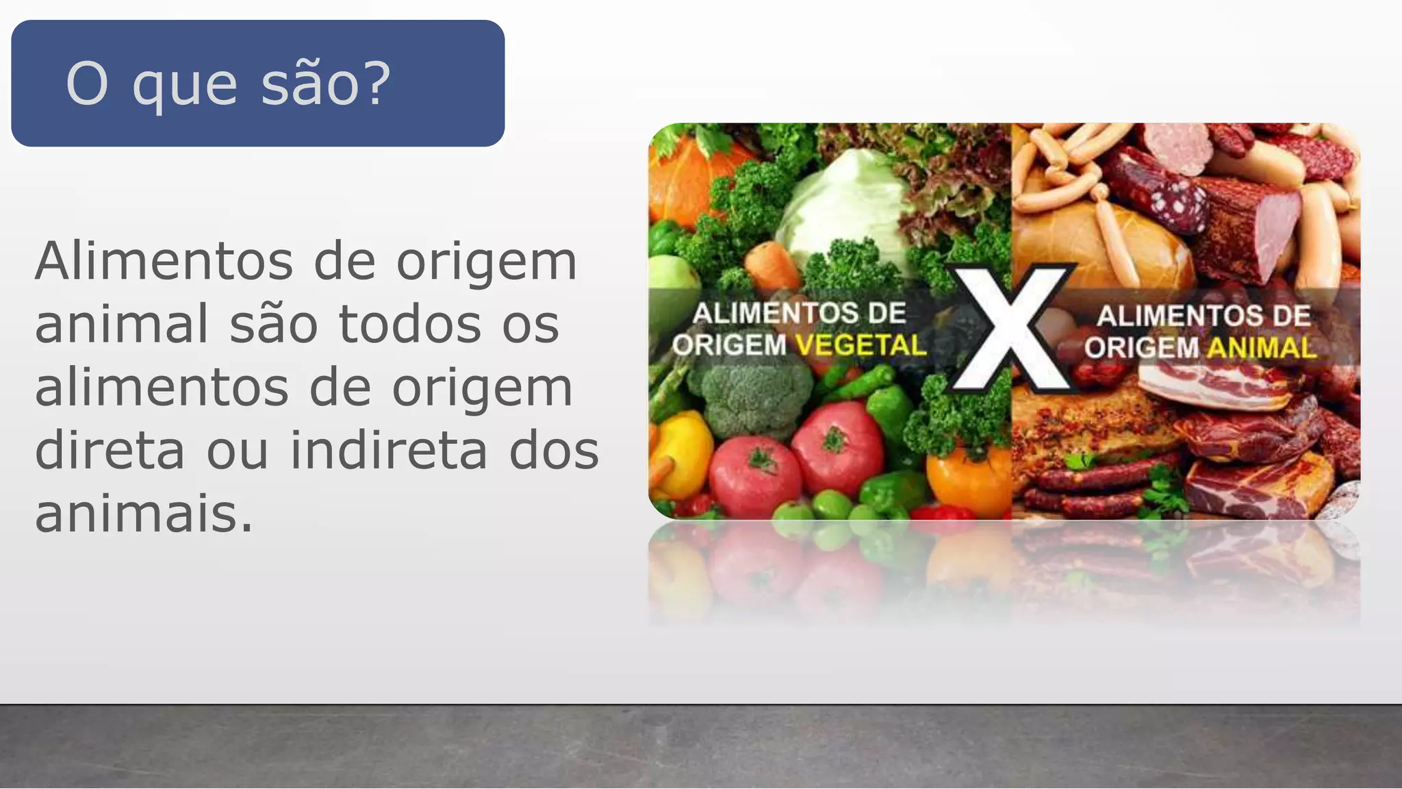 Alimentos de origem animal | PPT