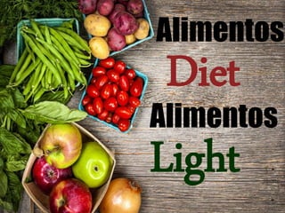 Alimentos
Diet
Alimentos
Light
 