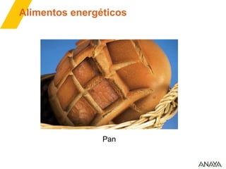 Alimentos energéticos

Pan

 
