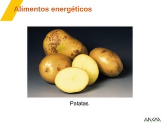 Alimentos energéticos

Patatas

 