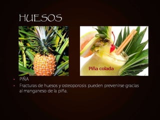 Alimentos naturales y salud.