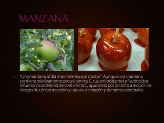 Alimentos naturales y salud.