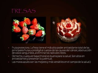 Alimentos naturales y salud.