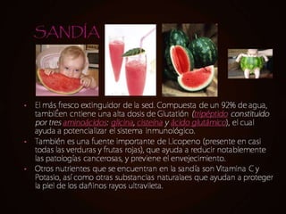 Alimentos naturales y salud.