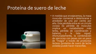 Alimentos para no envejecer