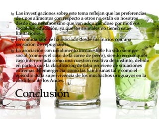 Alimentos tabú | PPTX