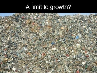 A limit to growth? 
 