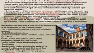 Respublikamızda ali təhsil sisteminin inkişaf etdirilməsində «Boloniya prosesi»nin rolunu xüsusi qeyd etmək lazımdır.
«Boloniya prosesi»nin əsas mahiyyəti yaxın illərdə «Avropa ali təhsil zonası» adlanan və fundamental fəaliyyət prinsiplərinin
vahidliyinə əsaslanan ümumavropa ali təhsil sisteminin formalaşdırılması respublikamızda ikipilləli ali təhsil və kredit
sistemlərinin tətbiqi, təhsilin keyfiyyətinə nəzarət, mobilliyinin genişləndirilməsi, dərəcələrin tanınması, ali məktəb
məzunlarının işlə təmin olunması, Avropada təhsil alacaq tələbələrin təminatı, fasiləsiz təhsil və digər problemlərin uğurla
həlli üçün geniş imkanlar açır.
Bolonya prosesi — 1990-ci illərin sonunda Avropa universitetlərinin bir-biri ilə müqayisə edilməsi üçün vahid bir əsasın
işlənilməsi üzərində təşəbbüs başlanılır. Fransa, Almaniya, İtaliya və Böyük Britaniya təhsil nazirləri daxil olmaqla ümumi 29
avropa dövlətlərinin nümayəndələri arasında 19 iyun 1999-cu ildə Bolonya (İtaliya) şəhərində razılıq imzalanır. Bu razılığın
hazırlanması və yayılması Bolonya prosesi adlanır. Bu prosesin təşkilatçıları sonrakı
illərdə Praqada (2001), Berlində (2005), Londonda (2007) görüşmüş və məsləhətləşmələr aparmışlar. Hal hazırda bu proses
48 ölkəni əhatə edir. Prosesin əsas məqsədinin, Avropa Ali Təhsil Məkanının yaradılmasının, 2010-cu ildə yerinə yetirilməsi
nəzərdə tutulmuşdu və məkan yaradıldı. Bolonya prosesinin həyata keçirilməsində bir çox azərbaycan ali məktəbləri iştirak
edir
9
Bolonya prosesi üç əsas məqsəd daşıyır: Çevikliyi, beynəlxalq rəqabətə davamlığı
və məşğulçuluq imkanını artırmaq. Alt məqsədlərə aiddirlər:
•Sadə və müqayisə olunabiləcək diplomların, həmçinin əlavə sertifikatların
yaradılması,
•İkipilləli təhsil sisteminin yaradılması,
•Qabiliyyət qiymətləndirmə sisteminin daxil edilməsi, European Credit Transfer
System (ECTS),
•Çevikliyi manelərin aradan qaldırlması sayəsində artırmaq,
•Avropada birgə çalışmağın keyfiyyətinin artırılması,
•Ali təhsil sisteminin Avropada yayılmasının genişləndirilmsi,
•Ömür boyu təhsil,
•Tələbələrin təhsildə qərarların qəbul edilməsində yaxından iştirakı,
Avropada ali təhsildə çərçivə şərtlərinin atraktivliyinin artırılması,
•Avropada təhsil ilə elmi tədqiqat şərtlərinin birləşdirilməsi,
əsasən doktorantura təhsilinin Bolonya prosesinə daxil edilməsi.
 