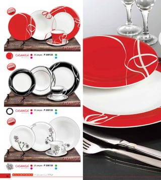 20 peças - P 208120
     Backstamp




                 20 peças - P 209120
     Backstamp




                 20 peças - P 206120
     Backstamp




30
 