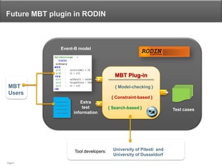 Developement supported by French and European projects:</li></ul>     FP6 RODIN and FP7 DEPLOY<br />