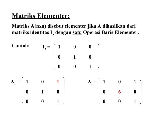 32++ Contoh Soal Invers Matriks Dengan Obe Kumpulan 32++ Contoh Soal Invers Matriks Dengan Obe Kumpulan