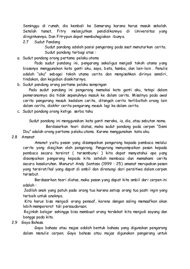 Artikel Cerpen Kehidupan Sehari Hari Di Rumah Hbs Blog Hakana Borneo Sejahtera