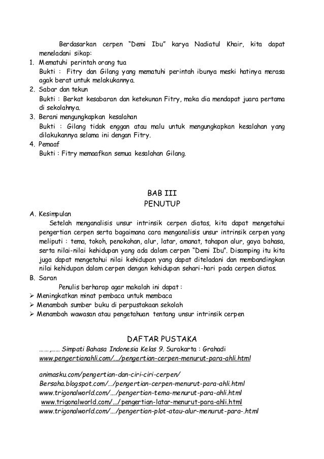 Cerpen Tentang Kesabaran Gambaran